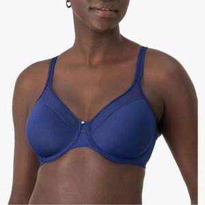 Bali Deep Blue Underwire Bra
